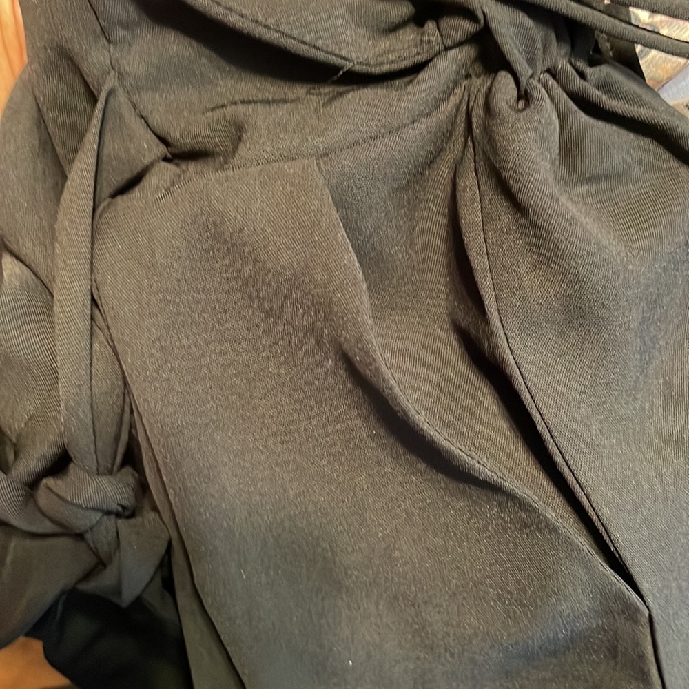 Shein Black Overall/ Pants With Shoulder Straps - Picture 6 of 9